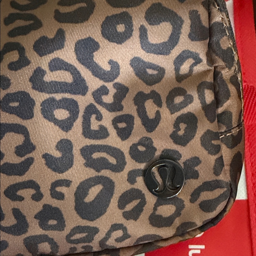 lululemon athletica Leopard Print Crossbody Bag - Brown/Black - Picture 4 of 4